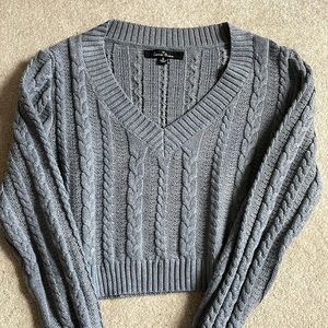 Sweater love tree size small in grey